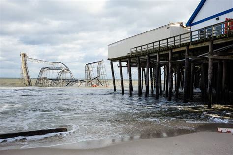 Seaside Heights Nj Post Hurricane Sandy Editorial Stock Photo Image