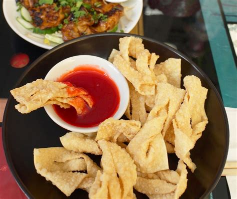 Chinese Chips Recipe Aka Crispy Fried Wontons