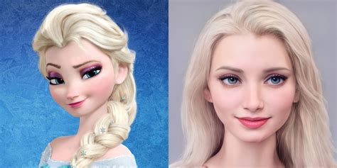 Artist Creates Real Life Disney Characters Using Artificial