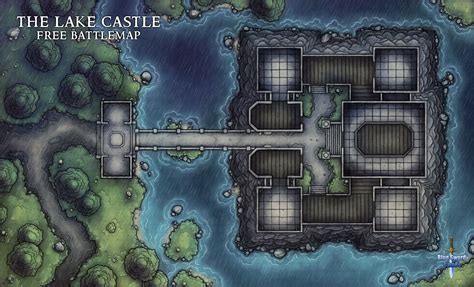 Caeora On Twitter Todays Map Is The Lake Castle All Coloured Up