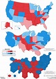 Cartographic Views of the 2020 US Presidential Election - Worldmapper