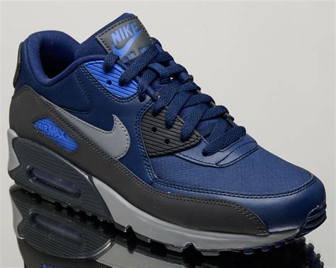 Nike Air Max 90 Essential Men Lifestyle Sneakers New Binary Blue 537384