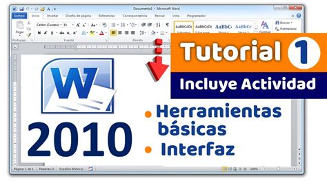 Microsoft Word Herramientas Básicas De Microsoft Word Interfaz De