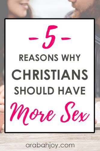 5 reasons why christians should have more sex