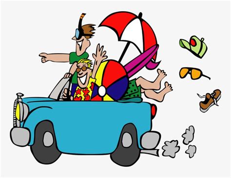 Cartoon Related 2 Girls Road Trip Clipart Free Transparent Png