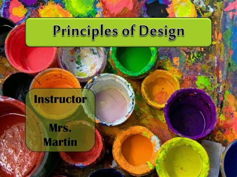 Ppt Principles Of Design Powerpoint Presentation Free Download Id