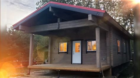 If a building permit is required our insulated wall system for. Small Luxury Log Cabin built in Alberta, Canada. - YouTube
