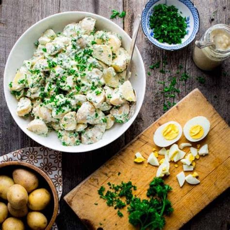 Creamy Horseradish Potato Salad Healthy Seasonal Recipes