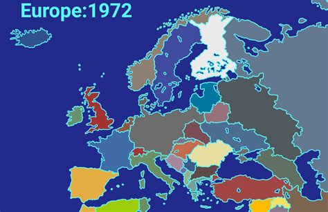 Tno Mapping Europe Map In 1972 By Cartographymen On Deviantart