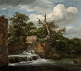 File:Jacob van Ruisdael - Landscape with a mill-run and ruins - Google ...