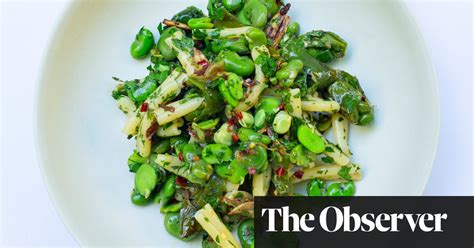 Nigel Slaters Recipe For Pasta Peppers And Broad Beans Food The