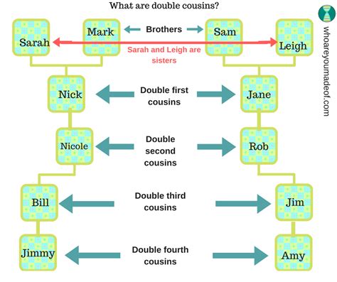 What Is A Double Fourth Cousin How Much Dna Do They Share Who Are You Made Of