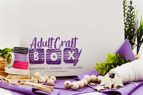adult crafter box for crafters makers and creators cratejoy
