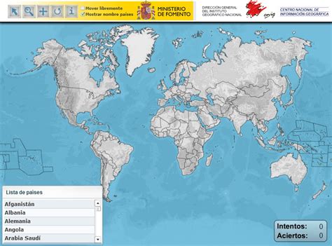 Mapa Interactivo Del Mundo Países Del Mundo Puzzle Ign De España