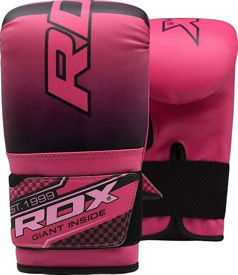 Rdx Ladies Boxing Gloves Gel Bag Mitts Grappling Punch Mma Punching