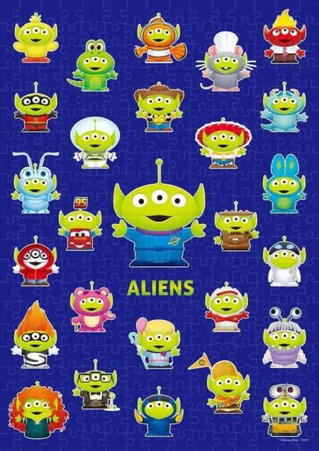 Disney Pixar Toy Story Aliens 300 Piece Jigsaw Puzzle Tenyo Japan ‎‎d