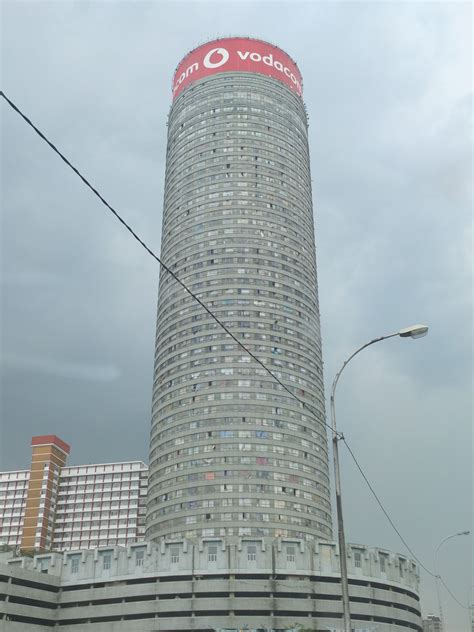 Vodacom Ponte Tower Johannesburg One Footprint On The World South