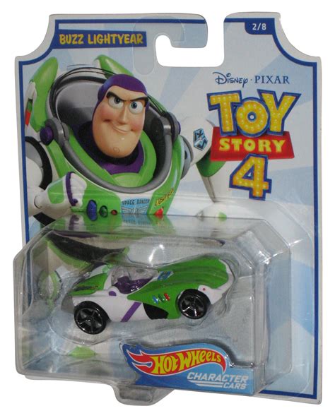 Disney Toy Story 4 Buzz Lightyear Hot Wheels 2018 Character Cars Toy