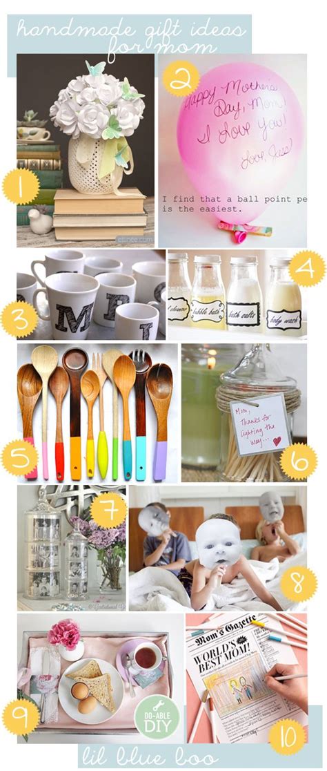 Best gift for mom handmade. Handmade Gift Ideas for Mom | Handmade gifts, Mother's day ...