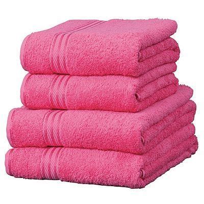 If you're looking to add that touch of panache to your bathroom add class and status to your private room with marble ceramic. towels | Pink towels, Pink bathroom accessories, Pink bathroom