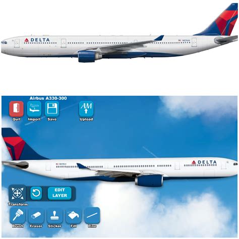 Delta Airlines New Livery