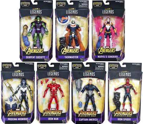 Avengers Infinity War And Endgame Marvel Legends Lot Counter Genuine