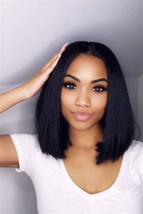 It's especially ideal for those who love long hair, and it looks cute on almost any woman. 40 Bob Cut Hairstyles For Black Women - Made For Black