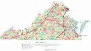 Virginia Map With Cities And Counties – Interactive Map