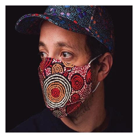 Face Mask Aboriginal Design Lw Australian Made Masks Online