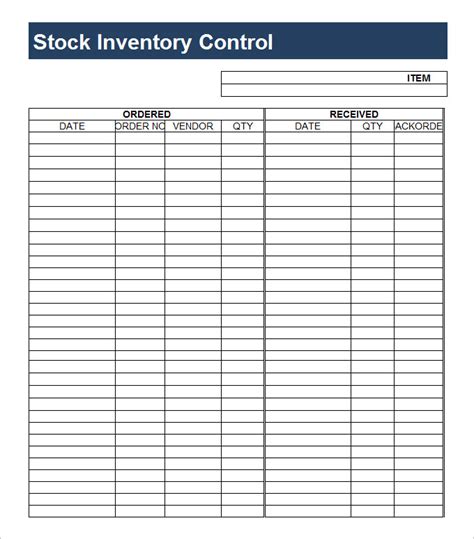 Stock Inventory Spreadsheet Charlotte Clergy Coalition