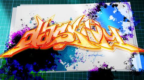 Woelkvisuals Motion Design Animated Graffiti Artwork