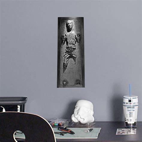 Han Solo In Carbonite Removable Wall Decal Fathead Official Site