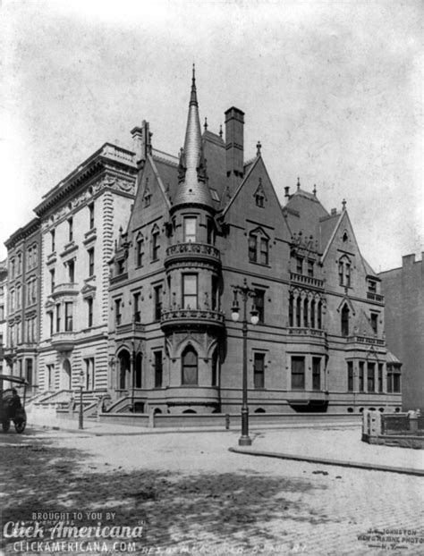 Nycs Stunning Historical Fifth Avenue Mansions 1890s Click Americana