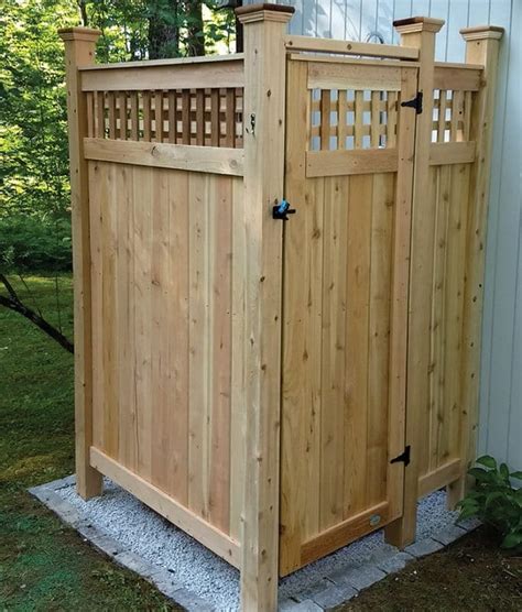 Outdoor Shower Enclosure Cedar Showers