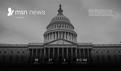 MSN News - Website redesign concept on Behance