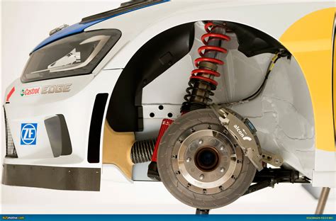 The volkswagen polo r wrc is a world rally car built and operated by volkswagen motorsport and based on the volkswagen polo for use in the world rally championship. AUSmotive.com » Race-ready Volkswagen Polo R WRC revealed
