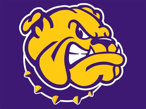 Western Illinois Leathernecks Bulldog Mascot Sports Art College Logo