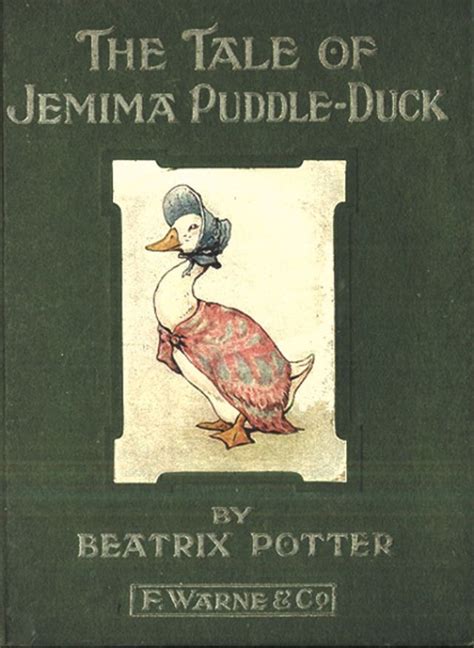 The Tale Of Jemima Puddle Duck Potter Beatrix 1866 1943 Free Download Borrow And