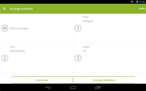 Wir freuen uns auf den austausc. eBay Kleinanzeigen for Germany - Android Apps on Google Play