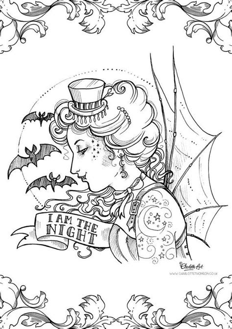 Pin On Steampunk Colouring Coloring Pages