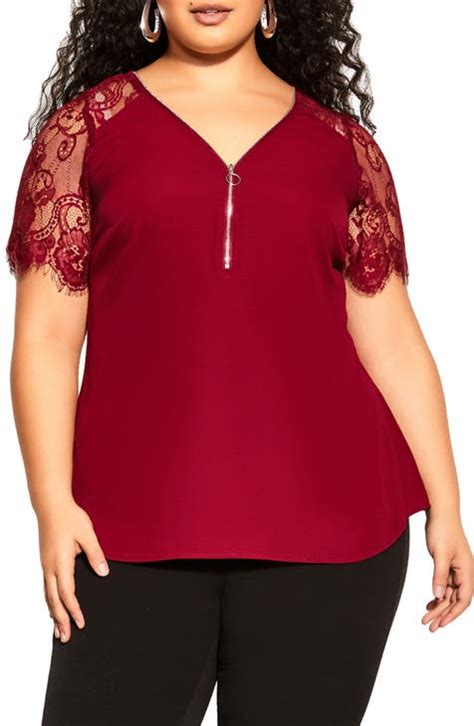 Plus Size Red Lace Nordstrom