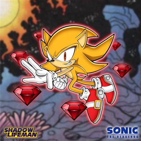 Evil Super Sonic Archie Sonic Issue 126 By Shadowlifeman On