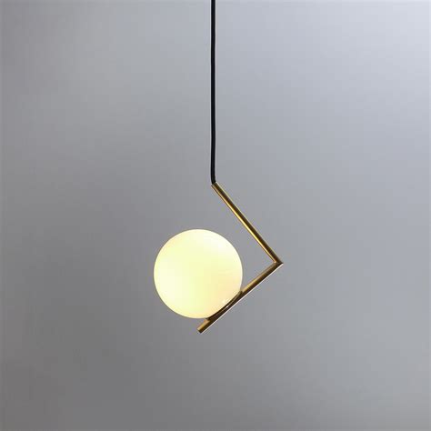 Minimal Modern Geometric Pendant Lamp From Balance Lamp For Sale At Pamono