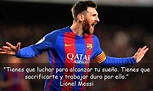 40 frases de Lionel Messi sobre el futbol y el éxito