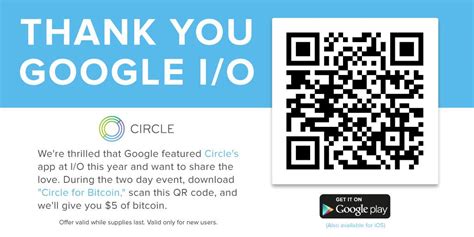 Bitcoin is the currency of the internet: ExpiredFree: $5USD In Bitcoins For Downloading Circle App & Scanning QR Code - New Users Only ...