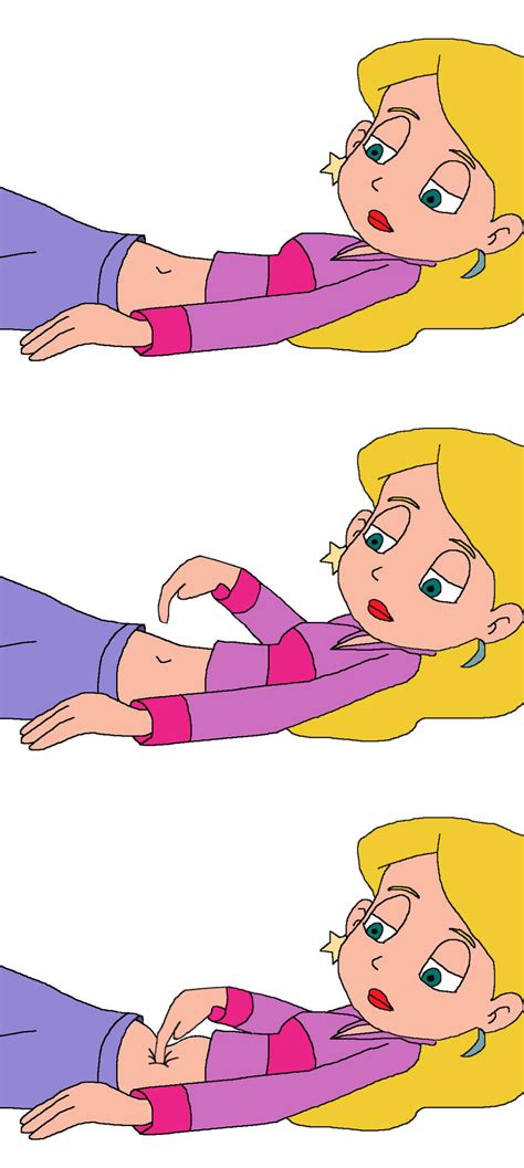 Sabrina Pokes Her Belly Button By Gussmee On Deviantart