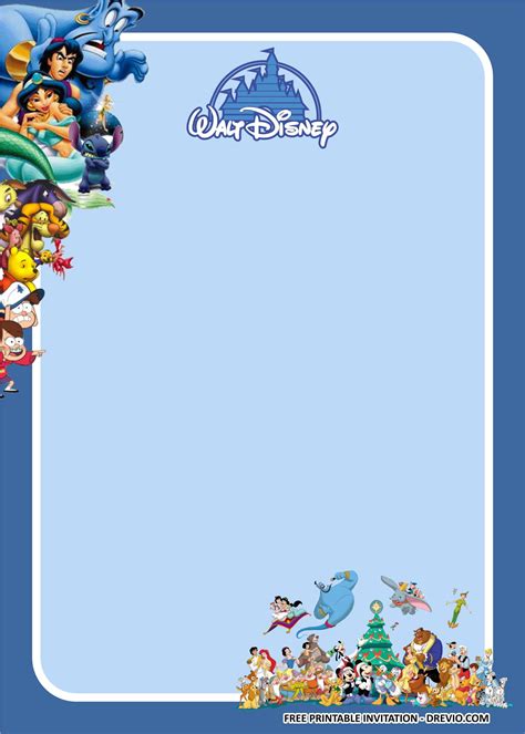 Disney Template Printable