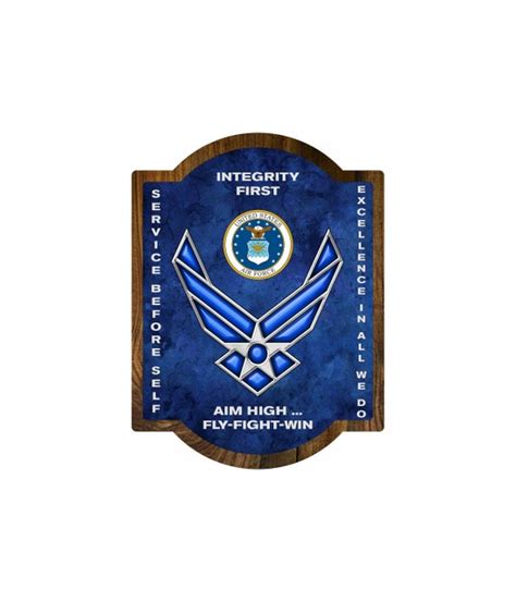 Air Force Plaque Military Usaf United States T Retirement Etsy