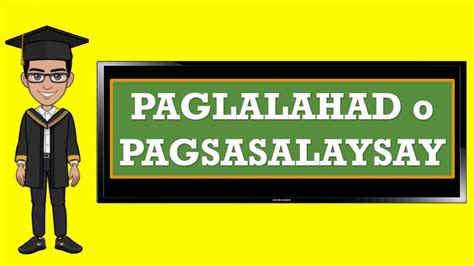 Paglalahad O Pagsasalaysay By Sir Juan Malaya Youtube