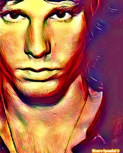 Jim Morrison Face By Spumini Mauro Art Jim Morrison The Doors Jim
